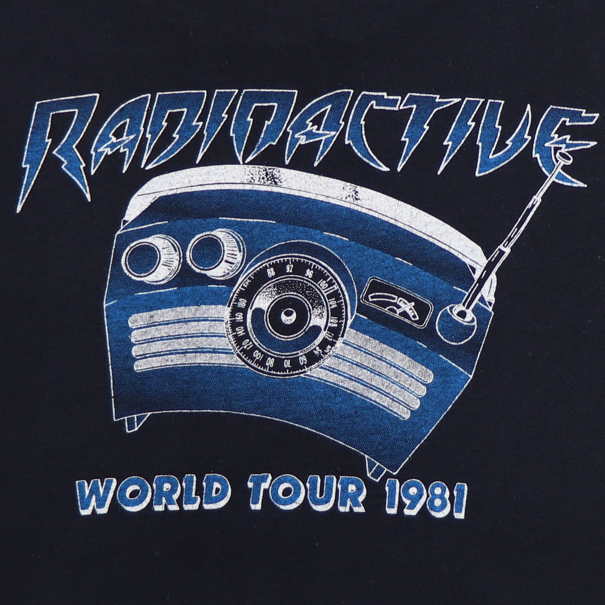 1981 Pat Travers Radioactive World Tour Shirt