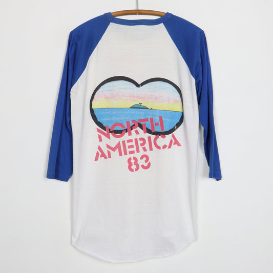 1983 Men At Work Cargo North American Tour Jersey Shirt