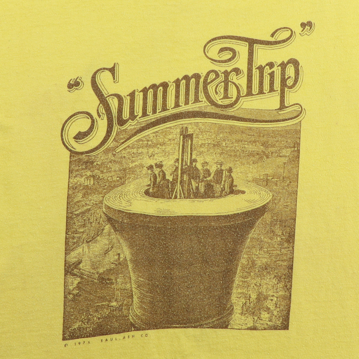 1975 Summer Trip Saul Ash Shirt