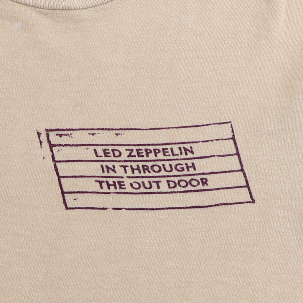 1979 Led Zeppelin In Through The Out Door Shirt