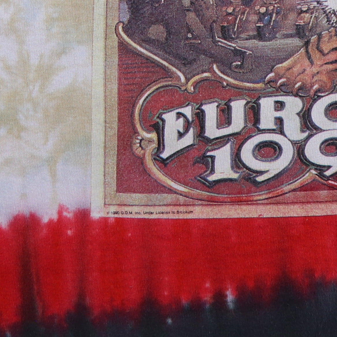 1990 Grateful Dead European Tour Tie Dye Shirt – WyCo Vintage