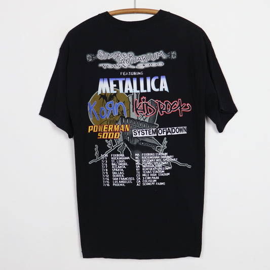 2000 Metallica Summer Sanitarium Tour Shirt