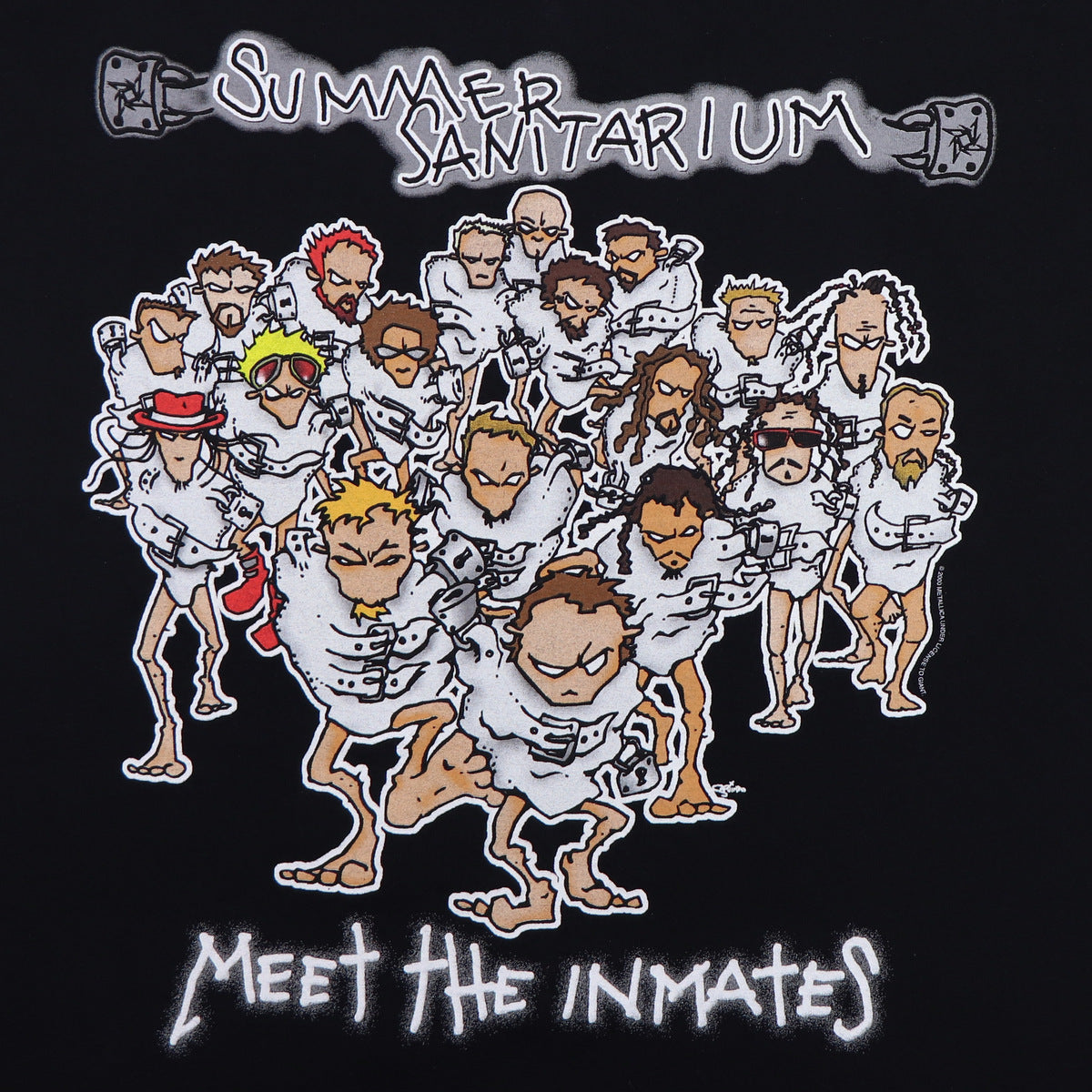 2000 Metallica Summer Sanitarium Tour Shirt | Authentic Vintage 