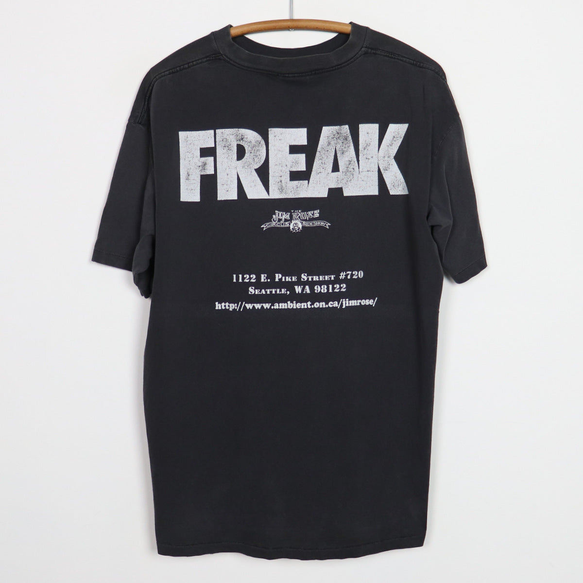 1990s The Jim Rose Circus Sideshow Freak Shirt | Authentic Vintage
