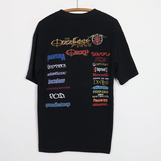 2000 Ozzy Osbourne Ozzfest Concert Shirt
