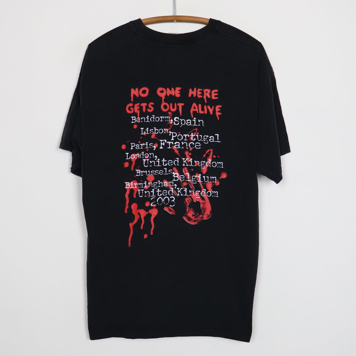 2003 The Doors No One Here Gets Out Alive Shirt