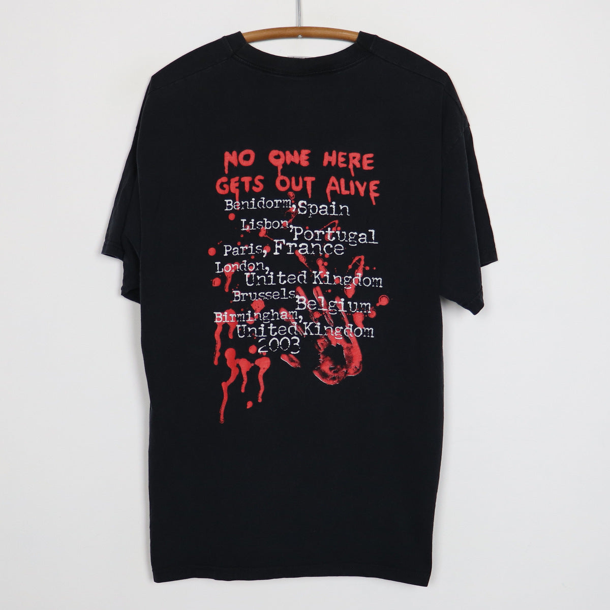 2003 The Doors No One Here Gets Out Alive Shirt | Authentic 