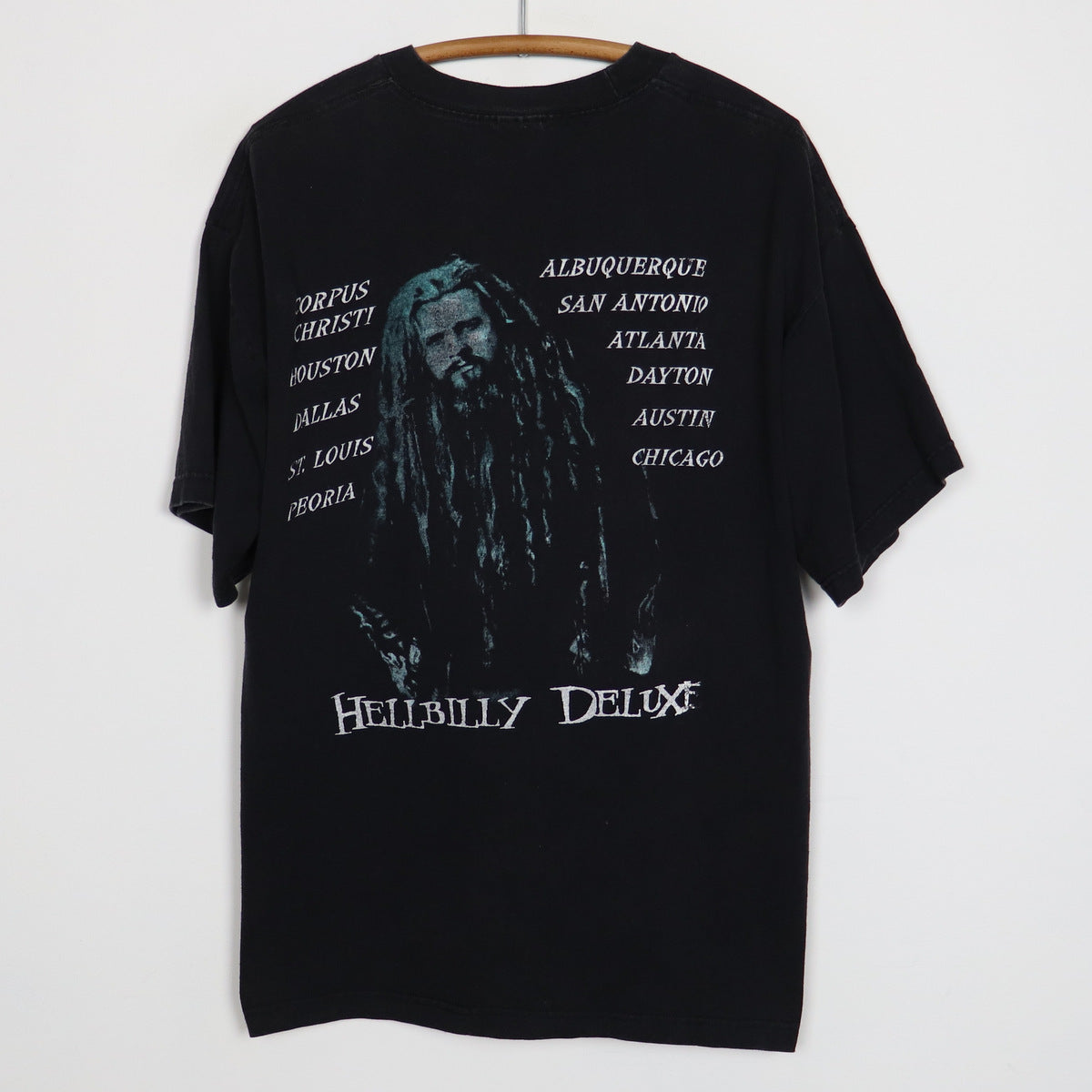 1998 Rob Zombie Hellbilly Deluxe Tour Shirt | Authentic Vintage 