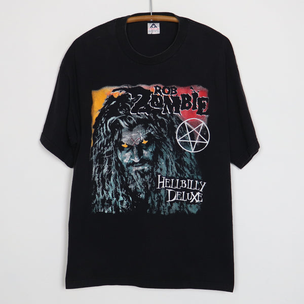 1998 Rob Zombie Hellbilly Deluxe Tour Shirt | Authentic Vintage