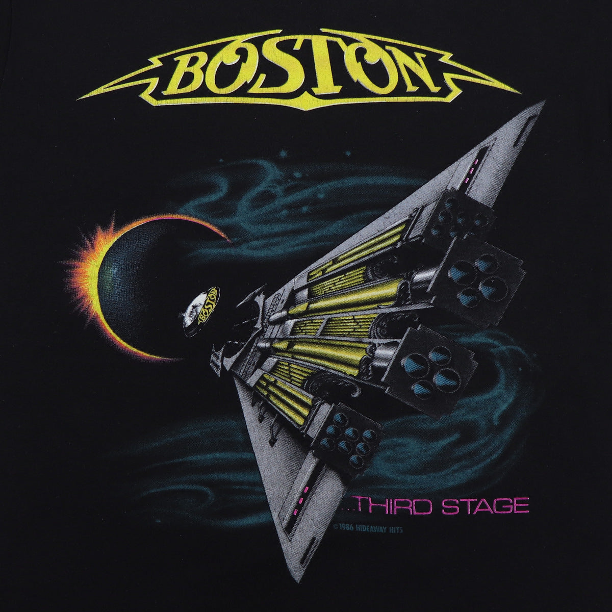 ボストン U.S. TOUR 1987 Tシャツ　ビンテージ　オリジナル 1987-Boston-Third-Stage-Tour-
