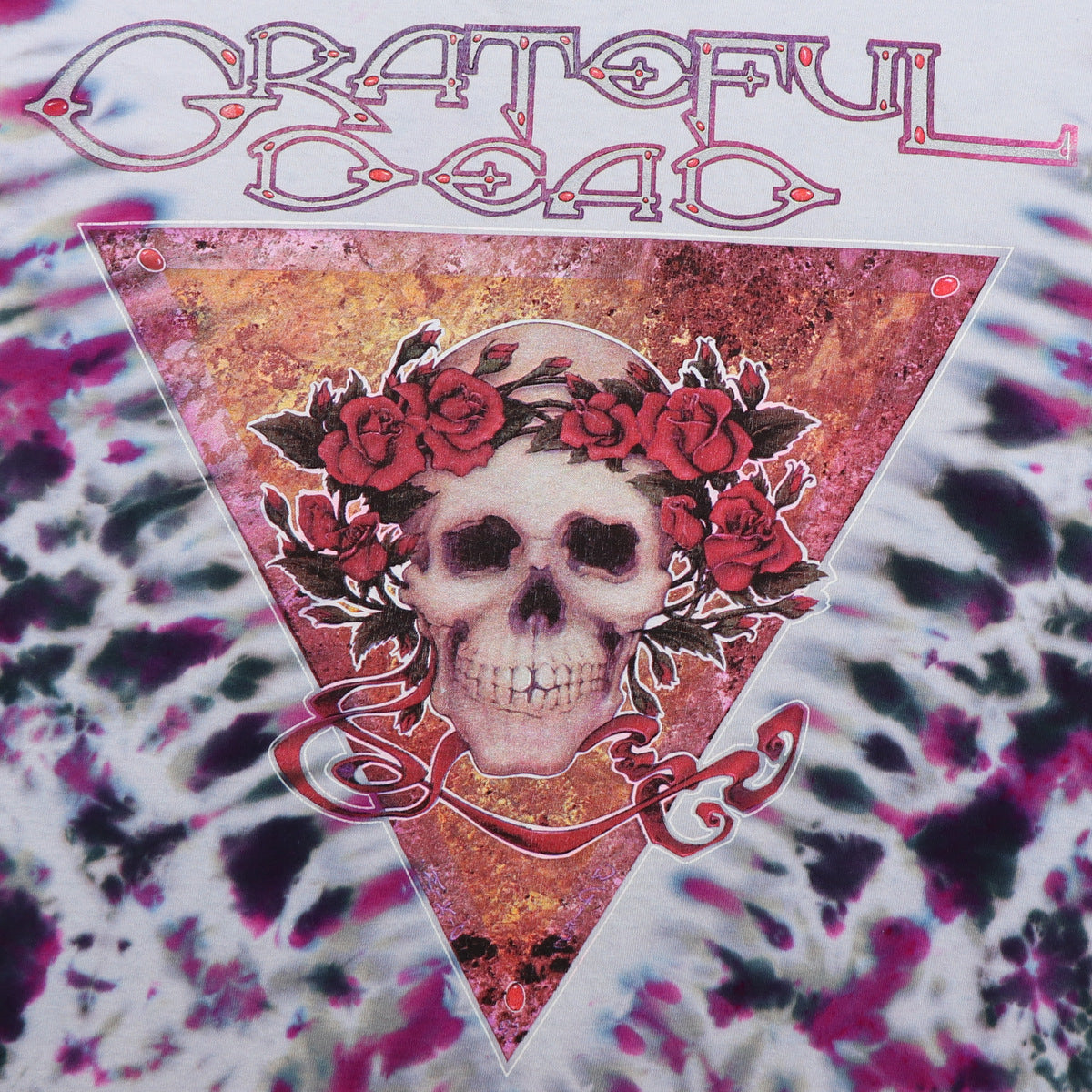 1990s Grateful Dead Halloween Mikio Tie Dye Shirt