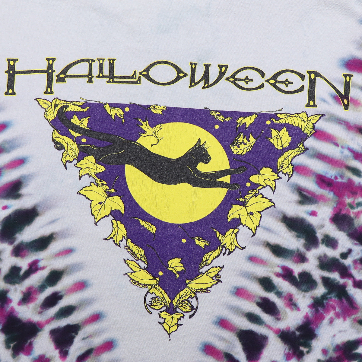 1990s Grateful Dead Halloween Mikio Tie Dye Shirt