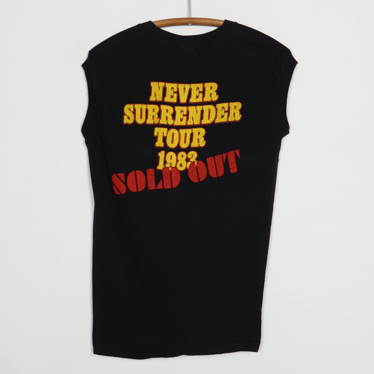 1983 Triumph Never Surrender Tour Sleeveless Shirt
