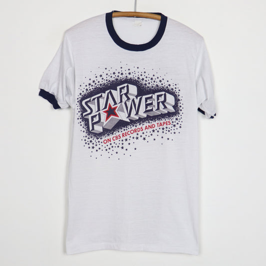 1970s CBS Records Star Power Shirt