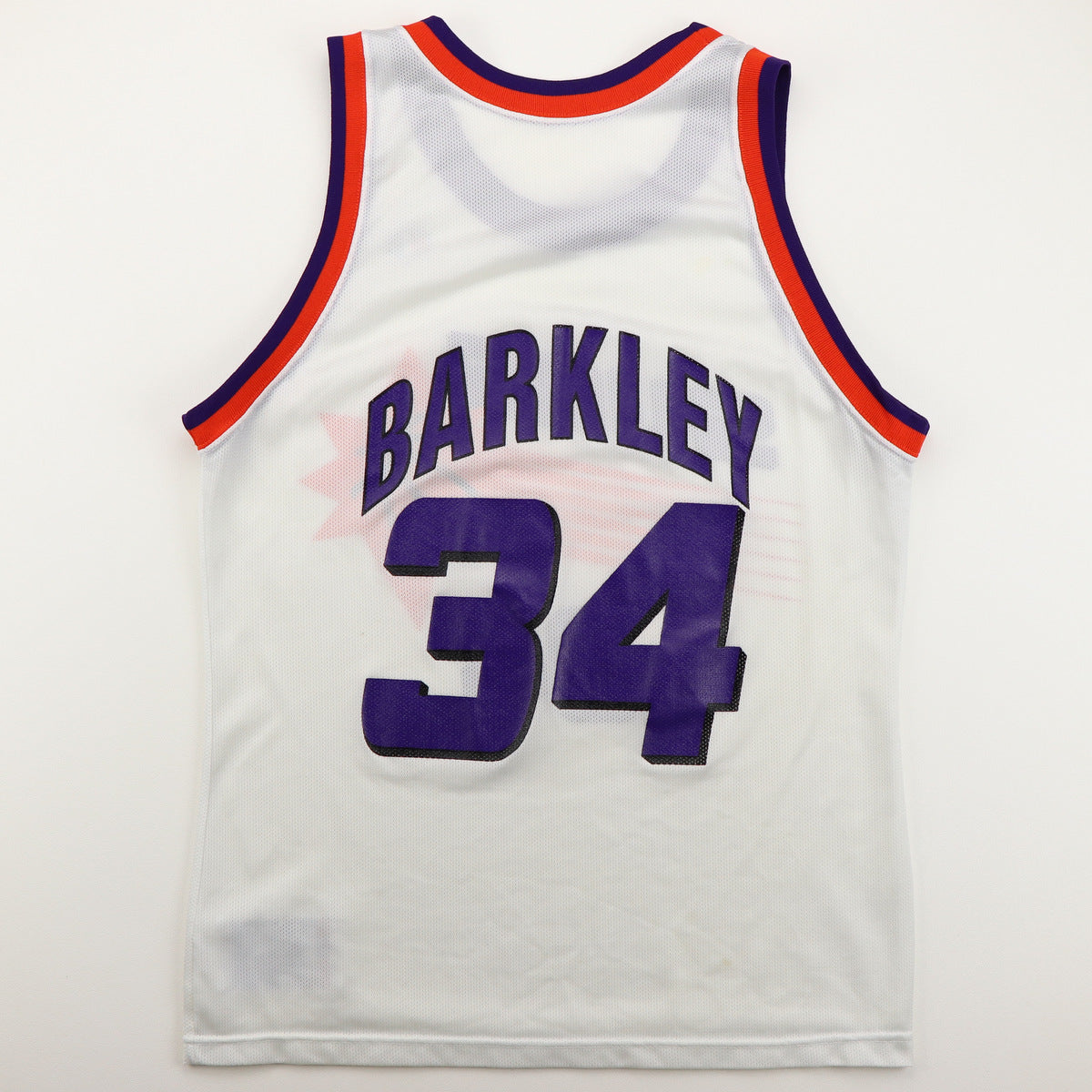 1990s Charles Barkley Phoenix Suns White NBA Jersey