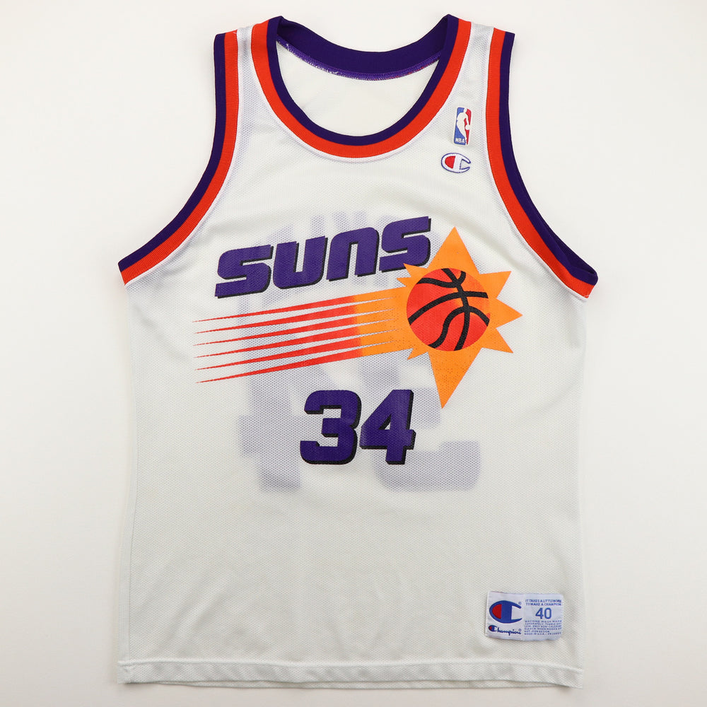 1990s Charles Barkley Phoenix Suns White NBA Jersey