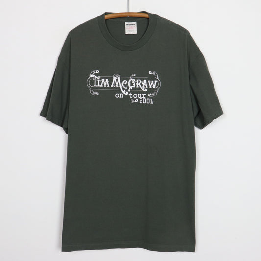 2001 Tim McGraw Set This Circus Down Tour Shirt