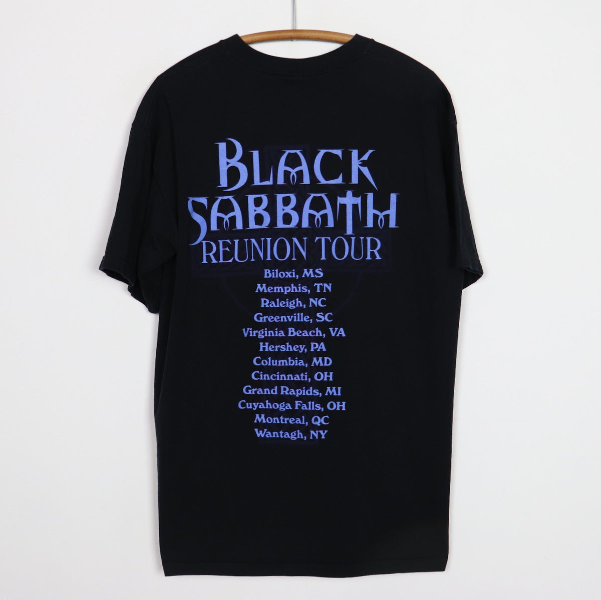 1999 Black Sabbath Reunion Tour Shirt