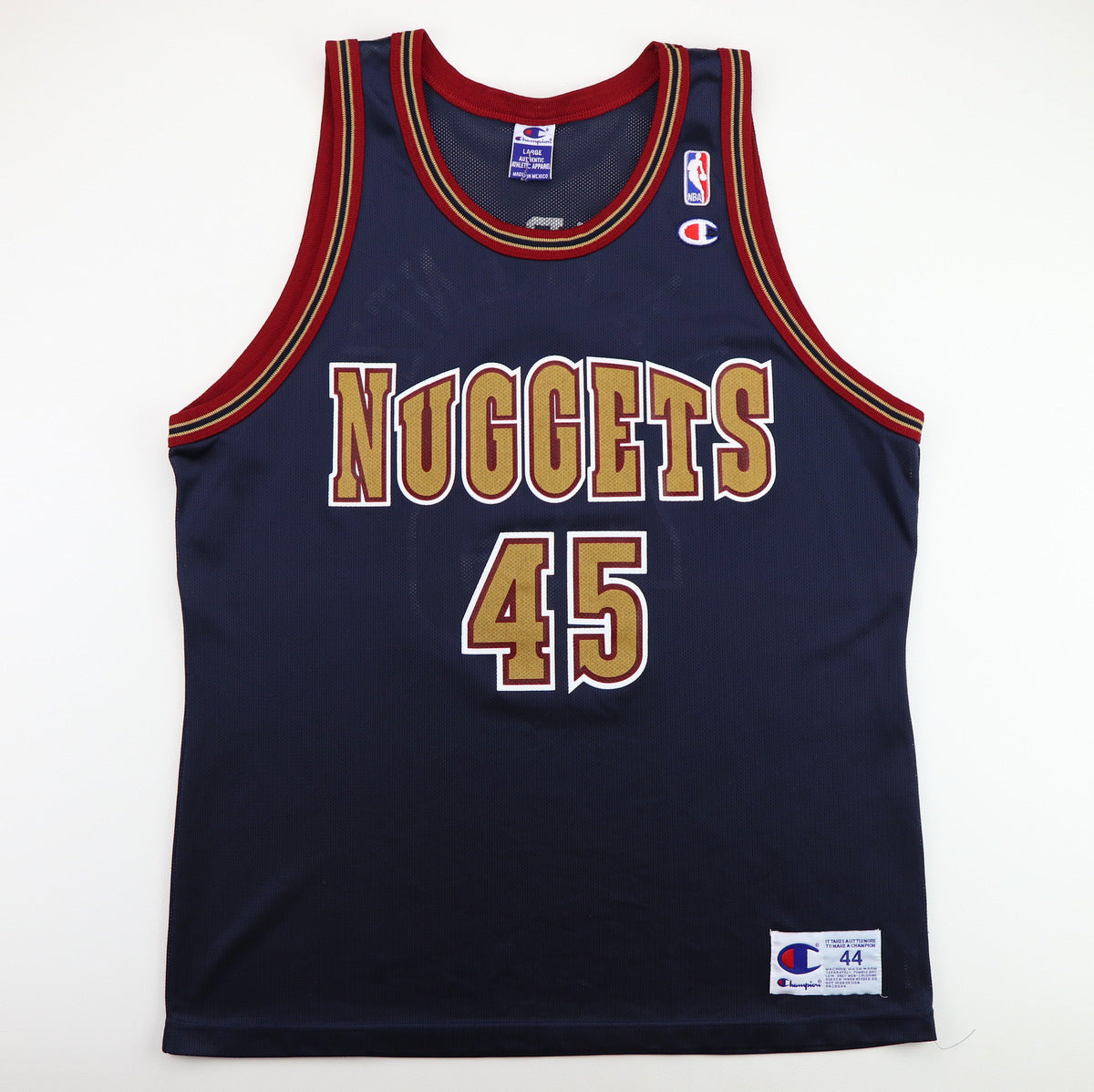 1990s Raef La Frentz Denver Nuggets Basketball Jersey
