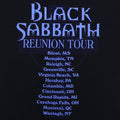 1999 Black Sabbath Reunion Tour Shirt