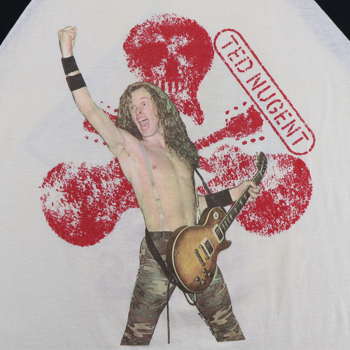 1982 Ted Nugent Nugent Rules Tour Jersey Shirt