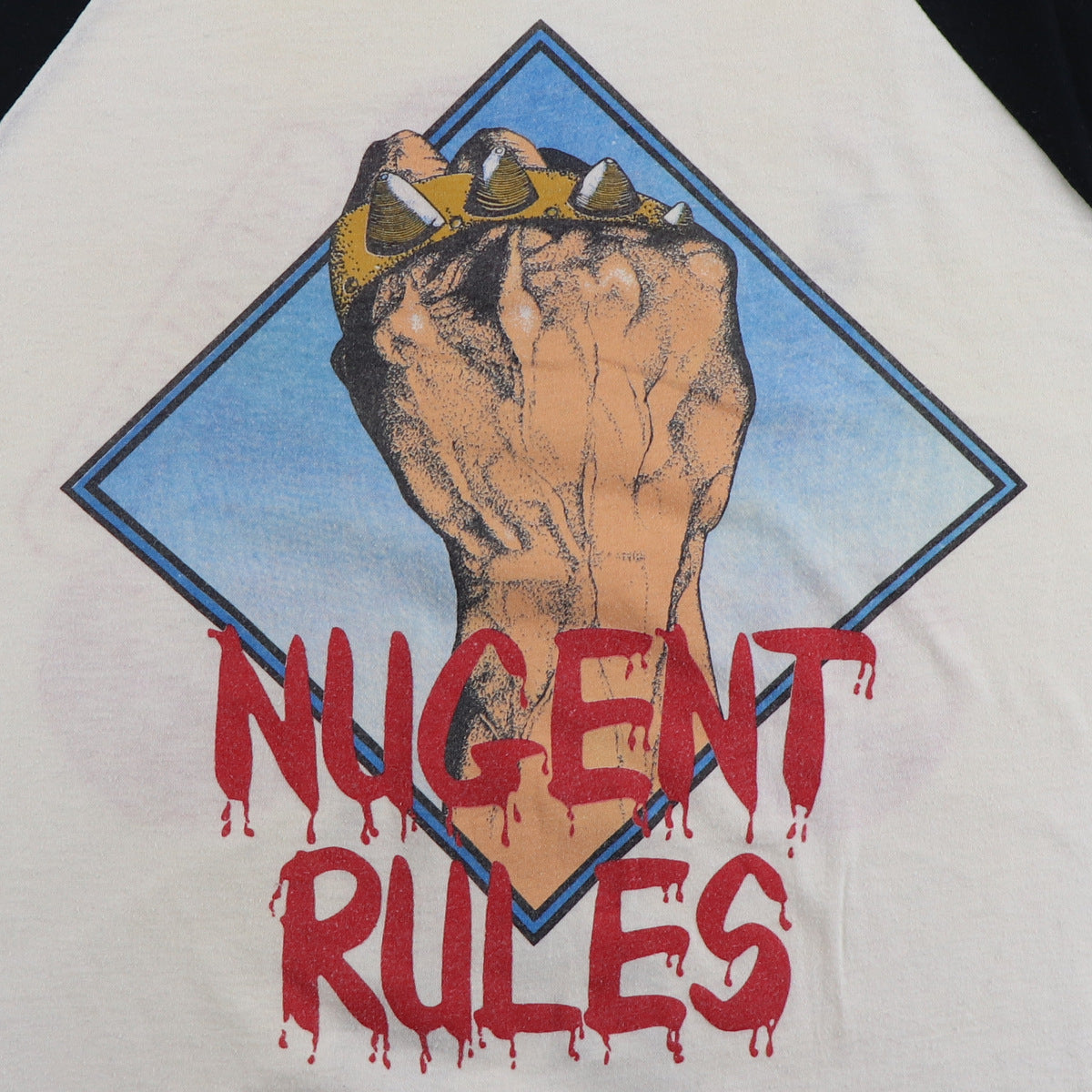 1982 Ted Nugent Nugent Rules Tour Jersey Shirt