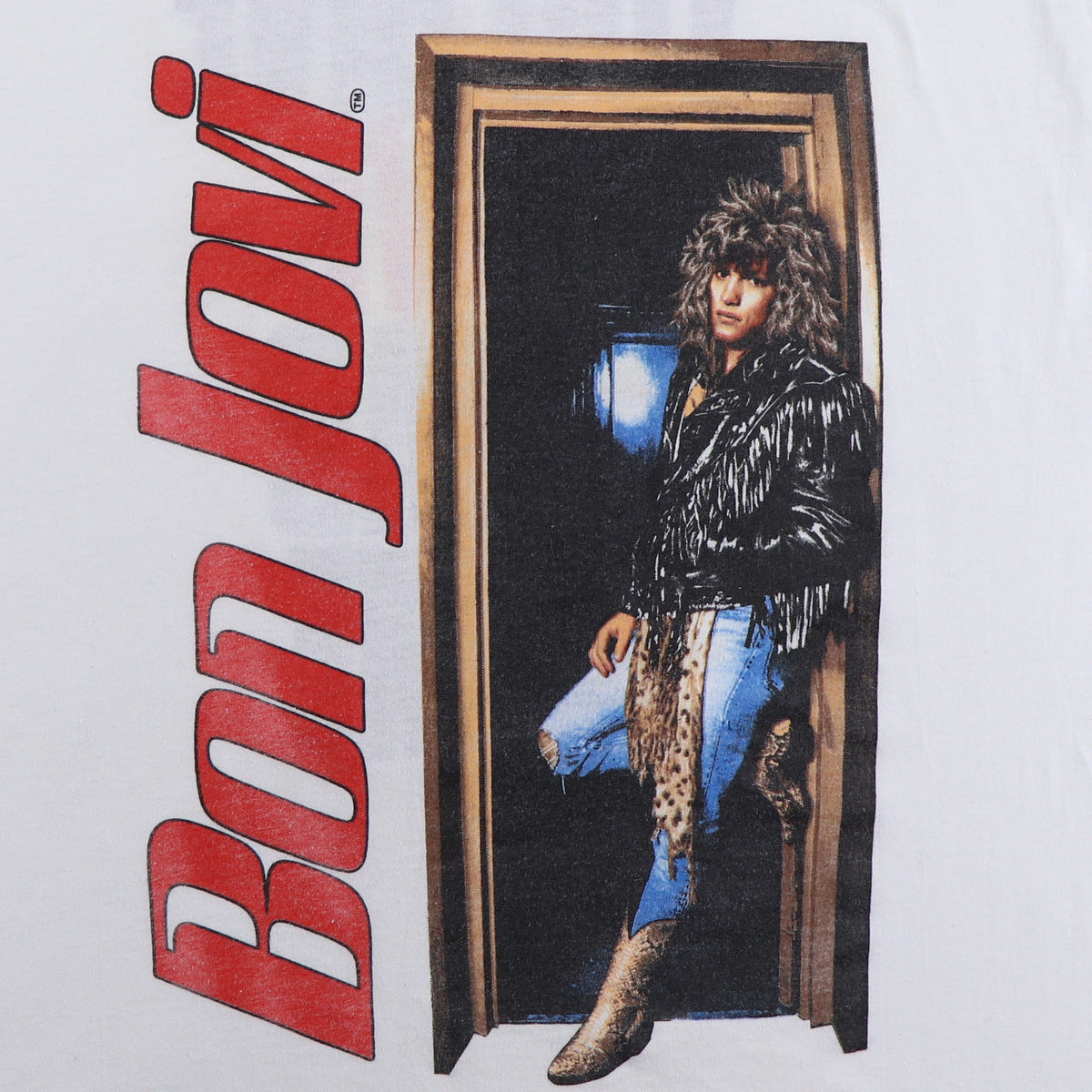 1980s Bon Jovi You Give Love A Bad Name Shirt