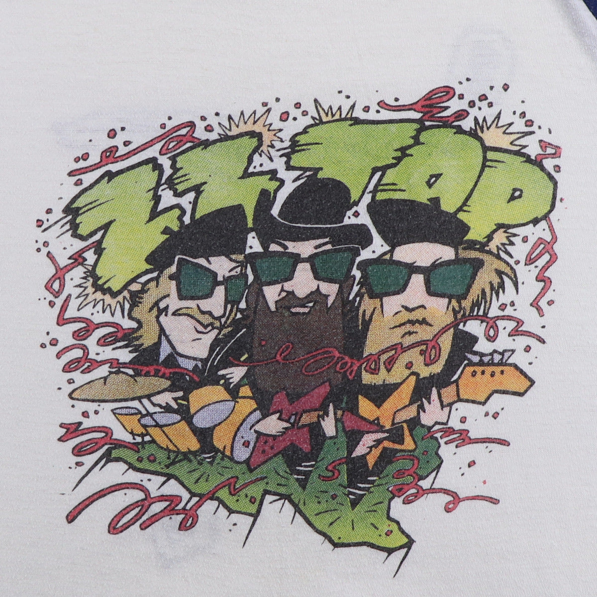 1981 ZZ Top El Loco Tour Jersey Shirt | WyCo Vintage