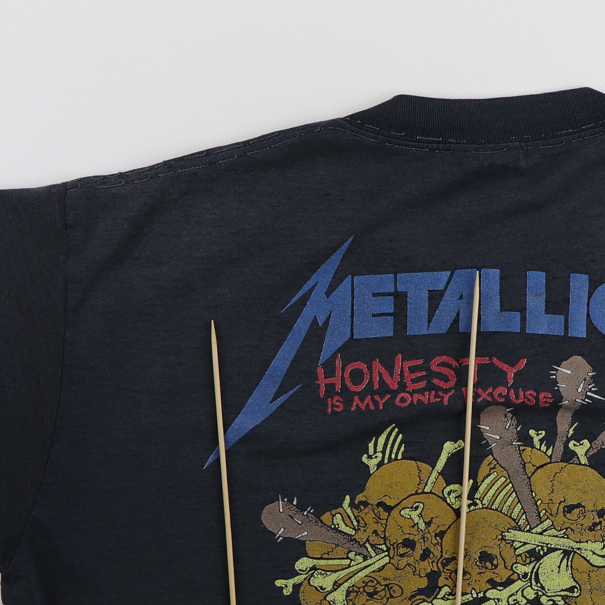 Ny mening Bibliografi Titicacasøen 1987 Metallica Damage Inc Tour Shirt – WyCo Vintage