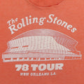 1978 Rolling Stones New Orleans Tour Shirt