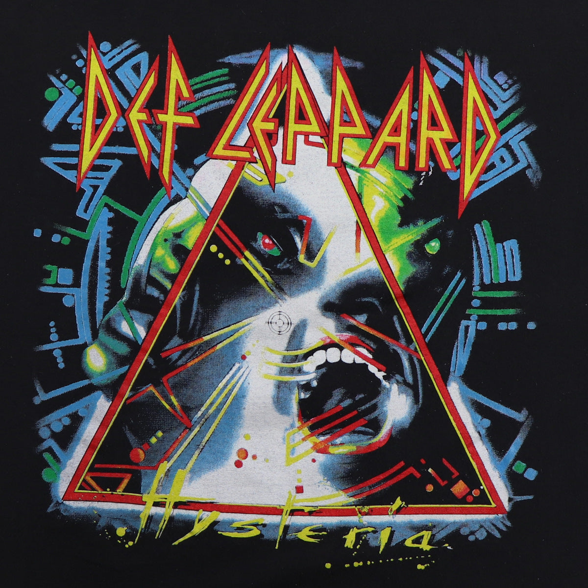 1987 Def Leppard Hysteria Tour Shirt | WyCo Vintage