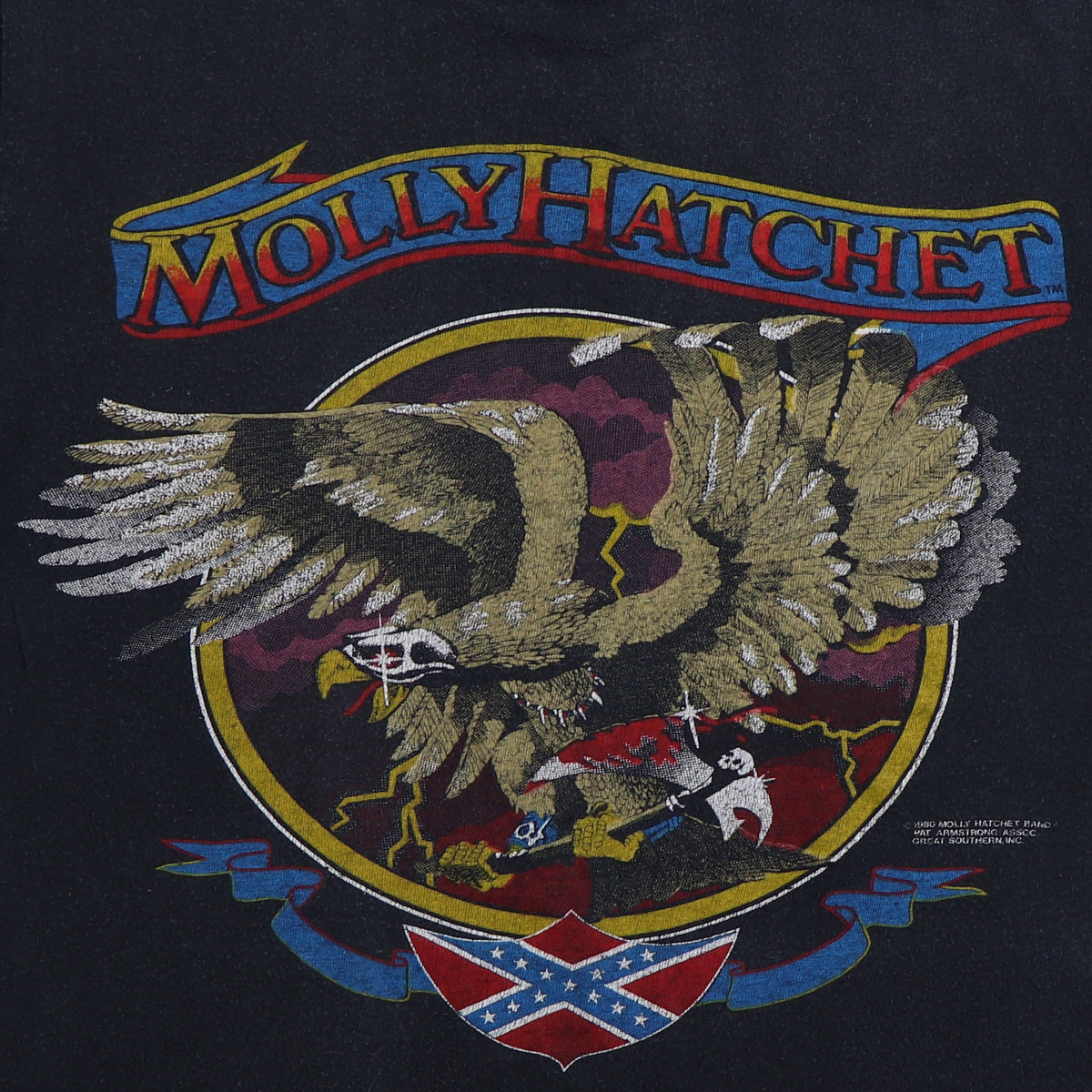 1980 Molly Hatchet Beatin' The Odds World Tour Shirt
