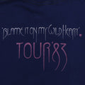 1983 Stevie Nicks Don't Blame It On Me Tour Shirt