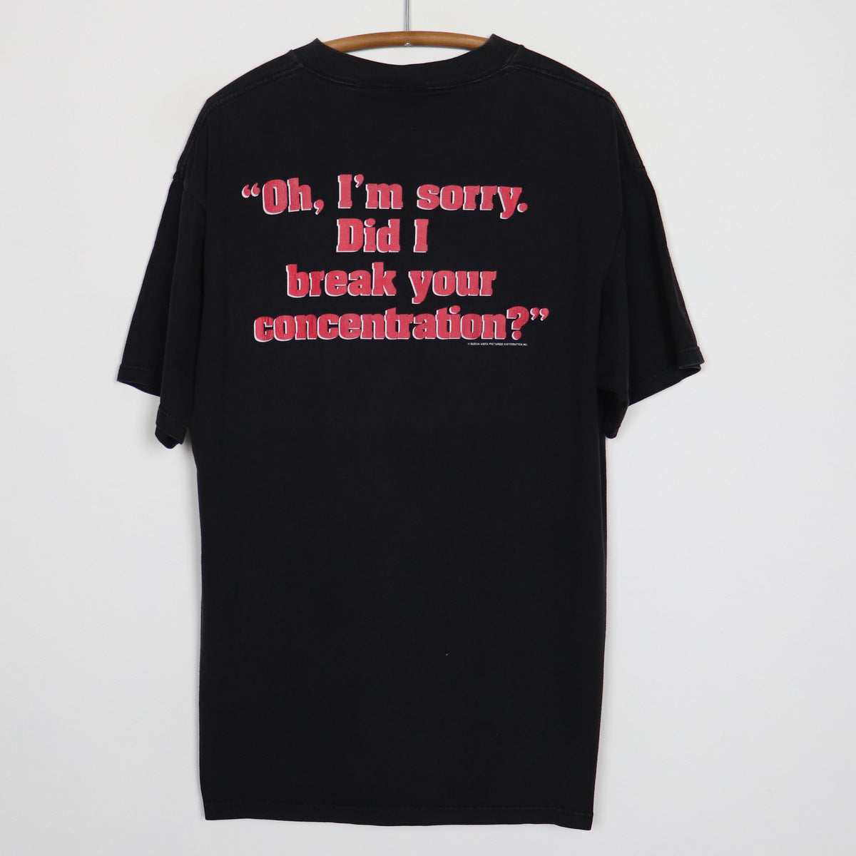 1990s Pulp Fiction Did I Break Your Concentration Shirt 