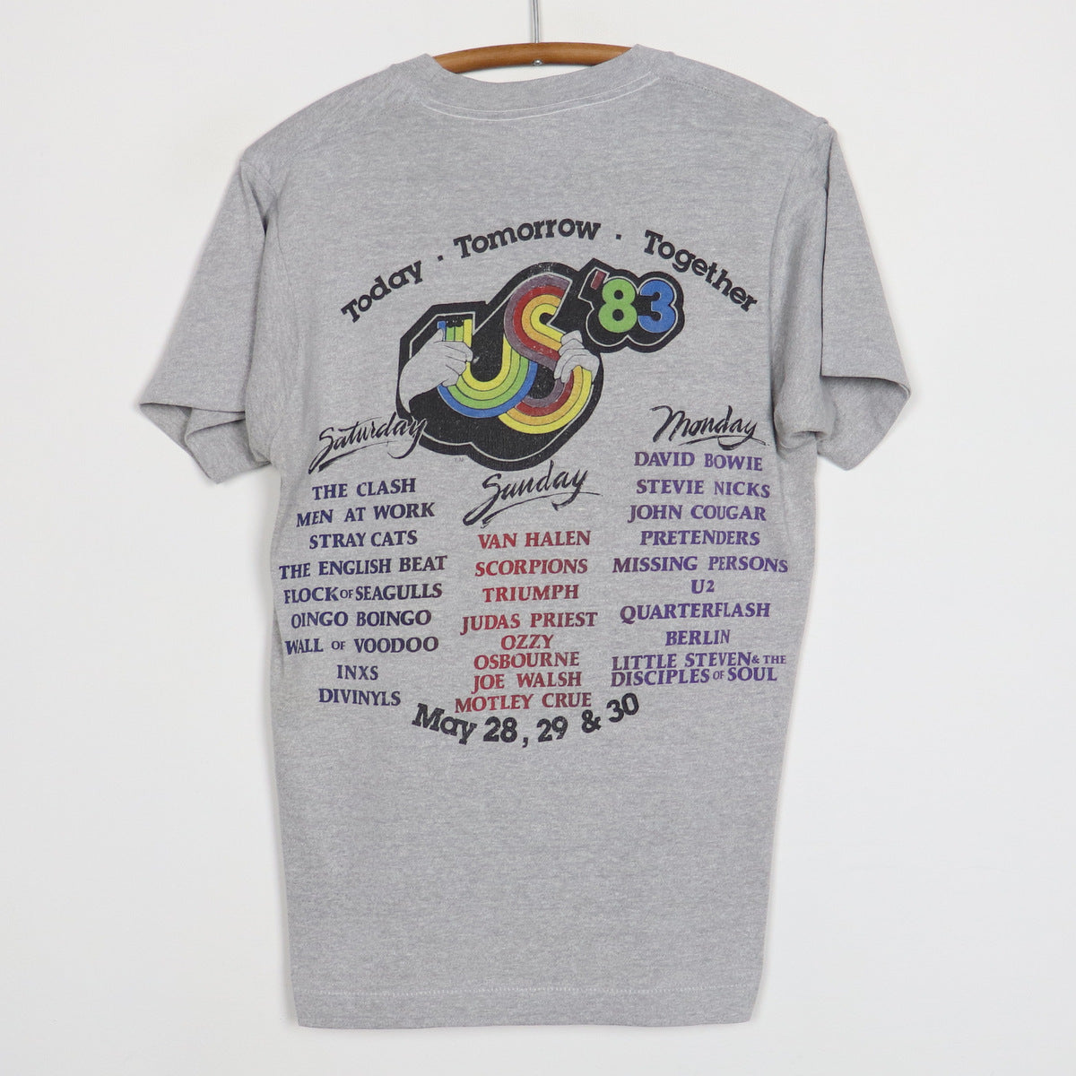 1983 Us Festival Concert Shirt