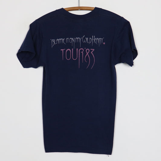 1983 Stevie Nicks Don't Blame It On Me Tour Shirt