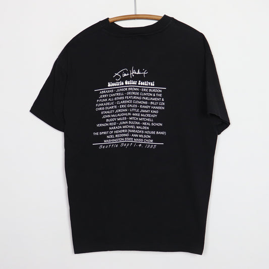 1995 Jimi Hendrix Electric Guitar Festival Seattle Shirt