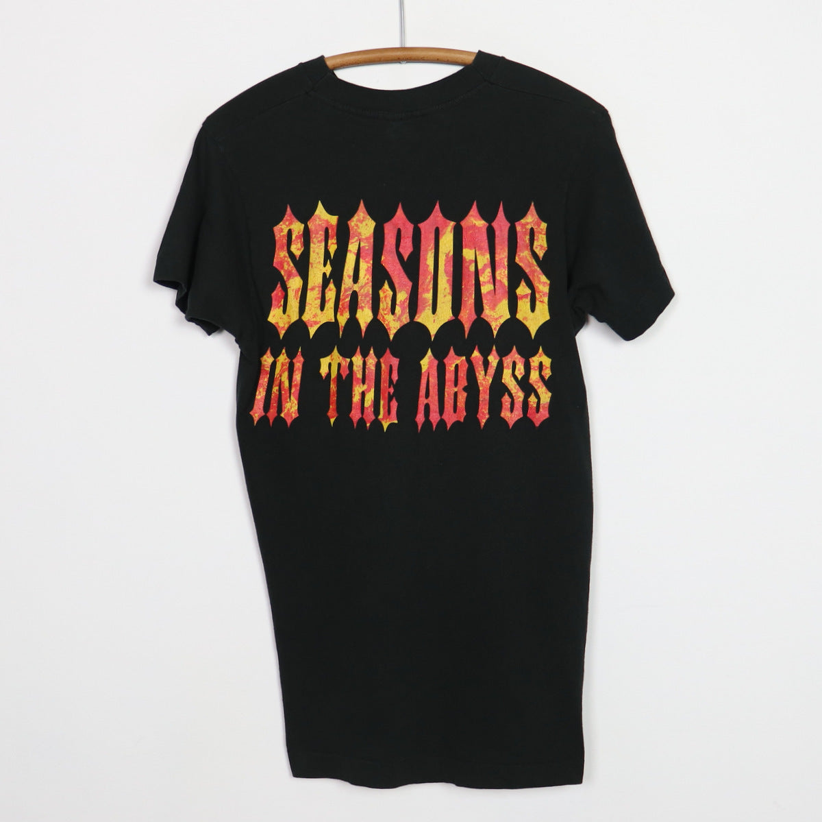 1990 Slayer Seasons In The Abyss Shirt | Authentic Vintage Tee 