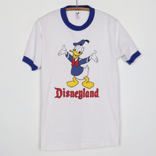 1980s Donald Duck Disney Land Shirt