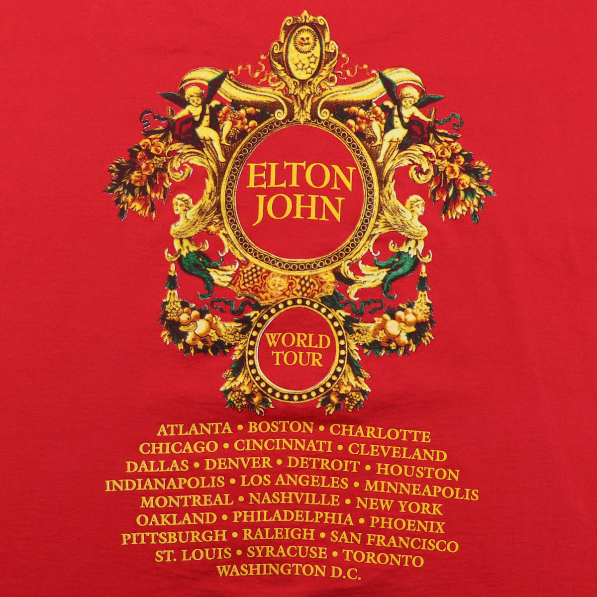 1992 Elton John Versace Tour Shirt