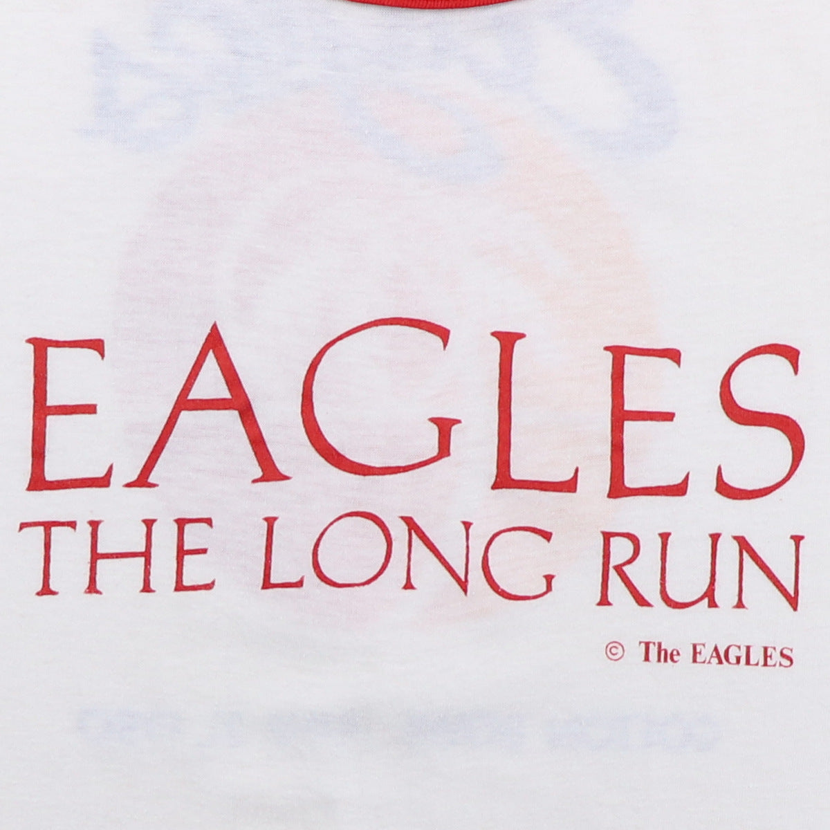 1980 Eagles Long Run Cotton Bowl Concert Shirt