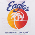 1980 Eagles Long Run Cotton Bowl Concert Shirt
