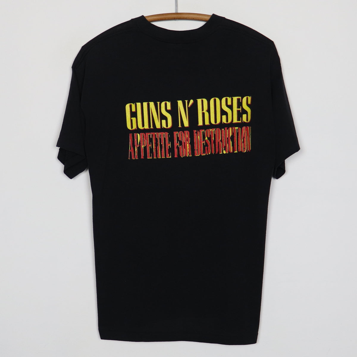 1989 Guns N Roses Appetite For Destruction Shirt | Authentic