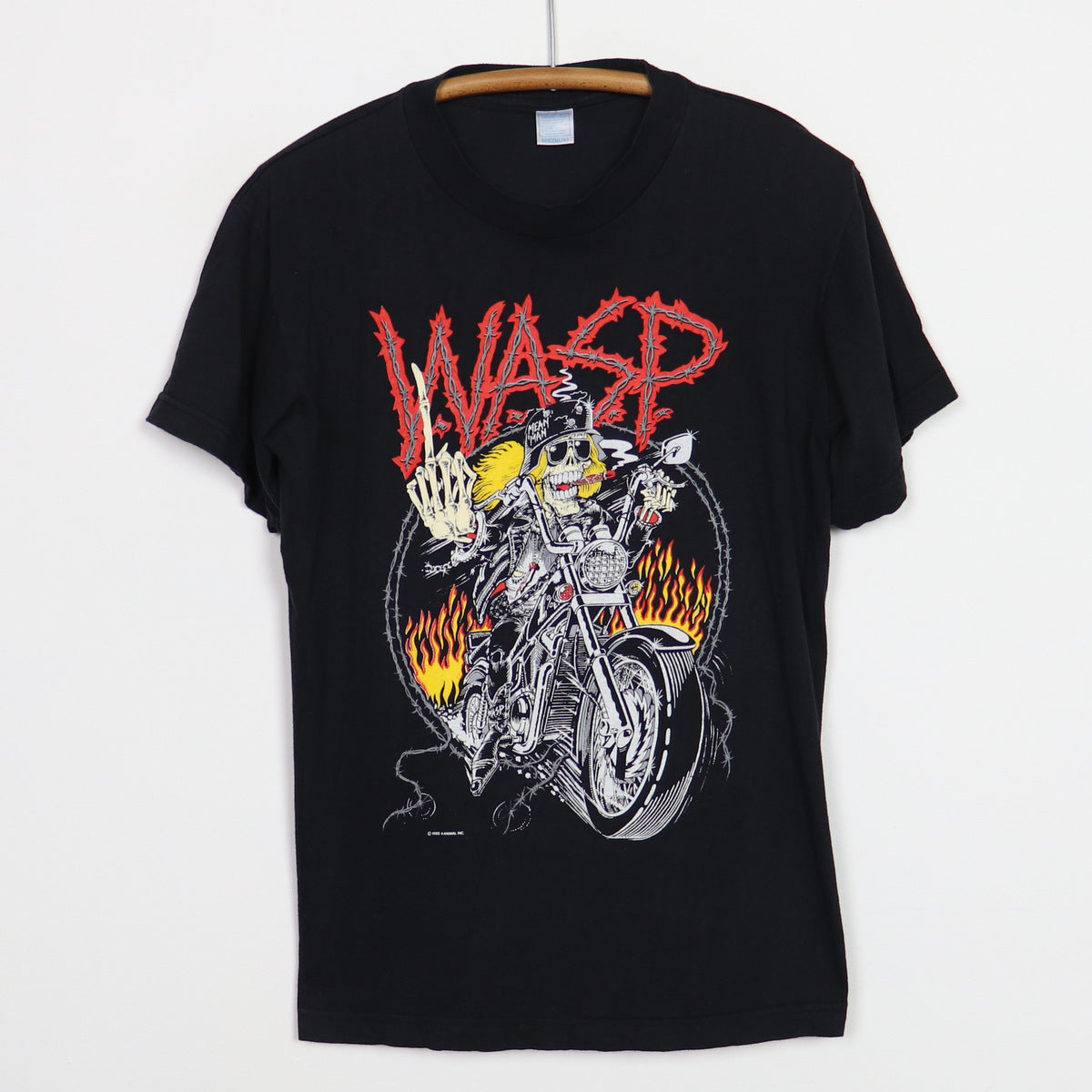 1989 WASP I'm A Mean Motherfucking Man Shirt