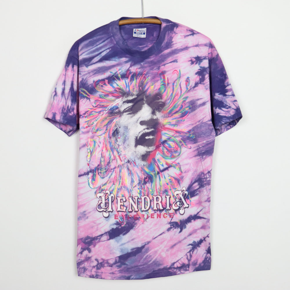 jimi hendrix tie dye t shirt