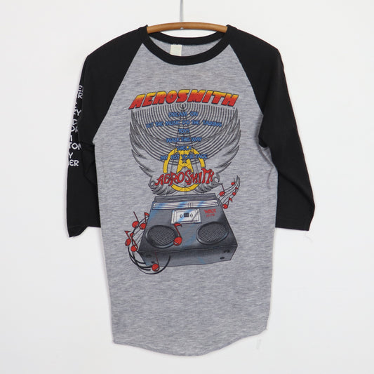 1986 Aerosmith Birthday Celebration Jersey Shirt
