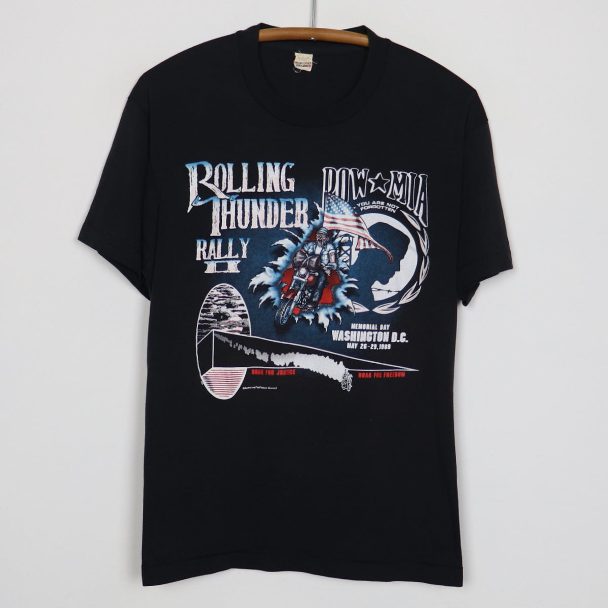 1989 Rolling Thunder Rally Prisoners Of War Missing In Action