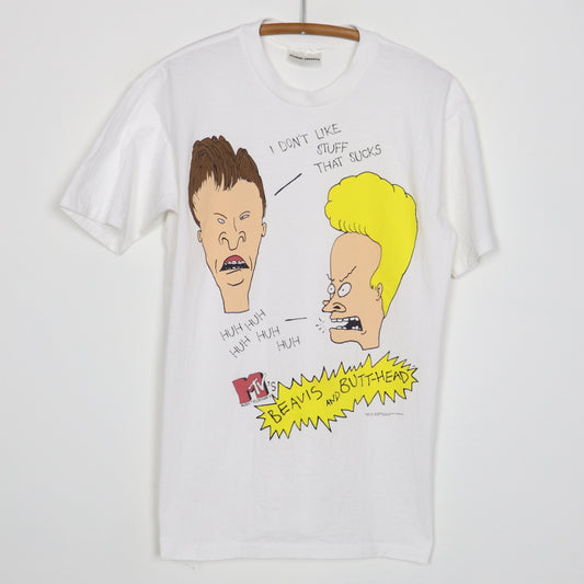 1993 Beavis And Butthead I Don't Like Stuff That Sucks Shirt
