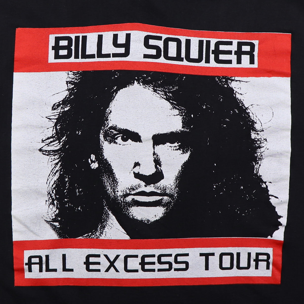 1989 Billy Squire Don’t Say No All Excess Tour Shirt