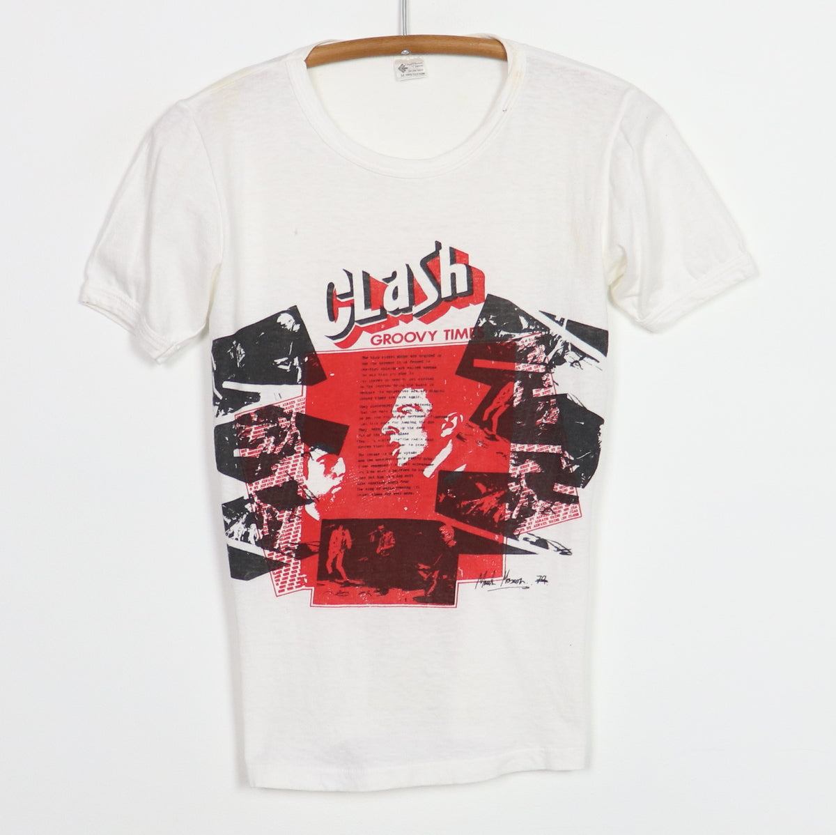 1979 The Clash Groovy Times Shirt